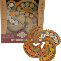 True Genius - Egyptian Coin Trade - Wooden Puzzle