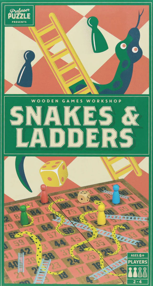 Snakes and Ladders Wooden