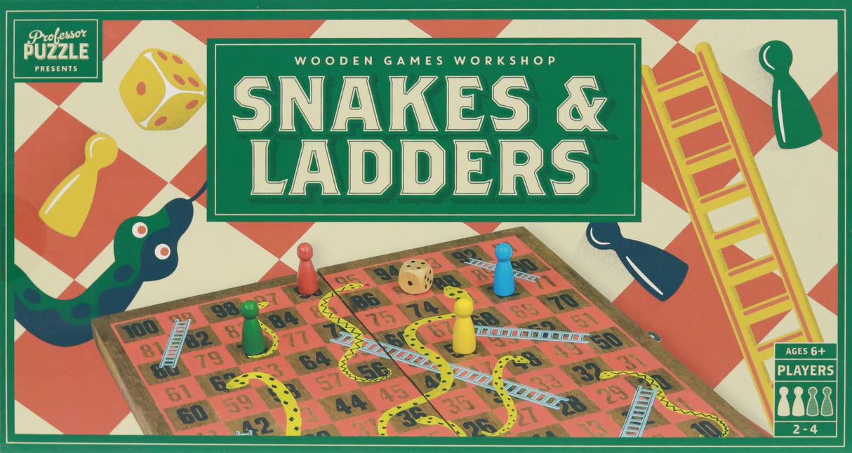 Snakes and Ladders Wooden