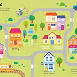 Usborne Little Friends First Day at School Sticker Book