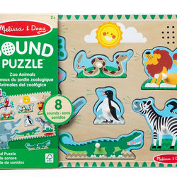 Melissa & Doug Zoo Animals Sound Puzzle