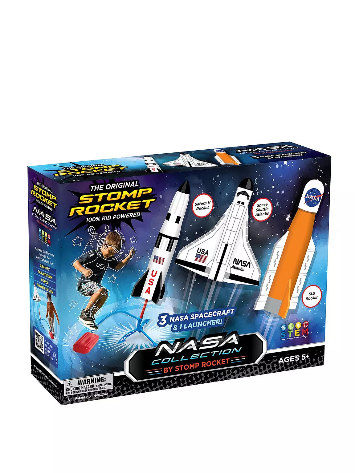 Stomp Rocket Space NASA Collection