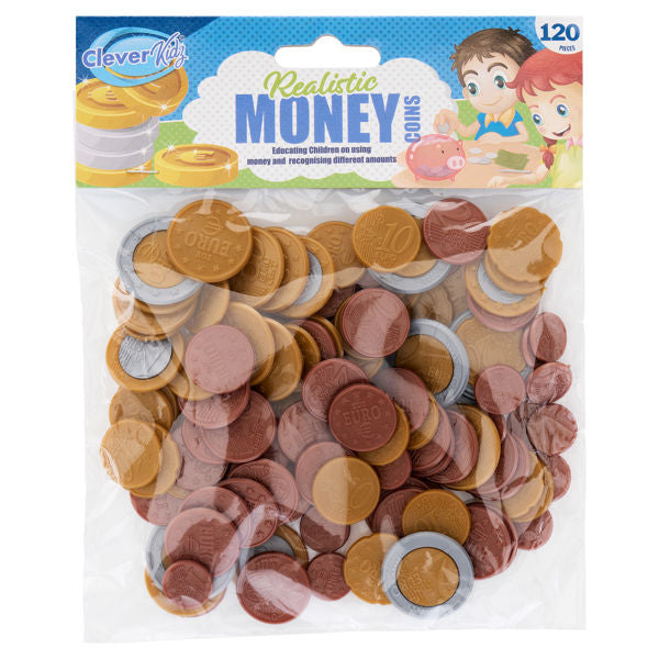 Coin Euro Money Set - Pack of 120