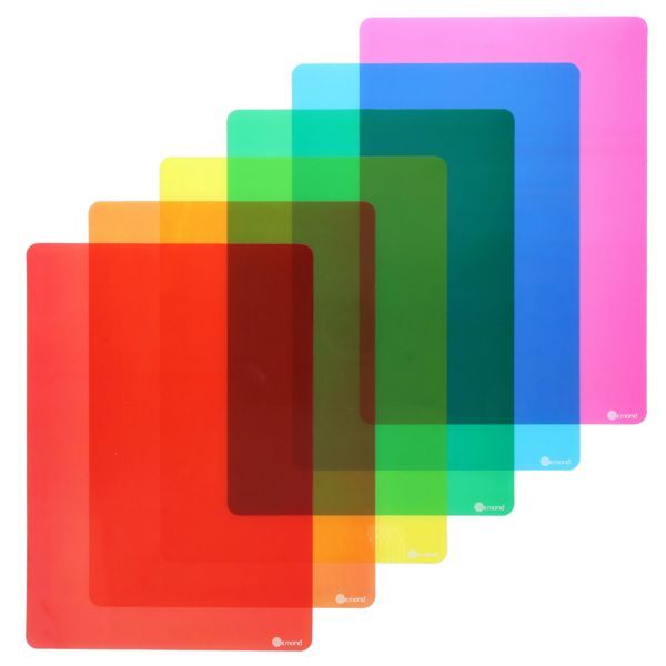 Tinted Overlays A4  - Pack of 6