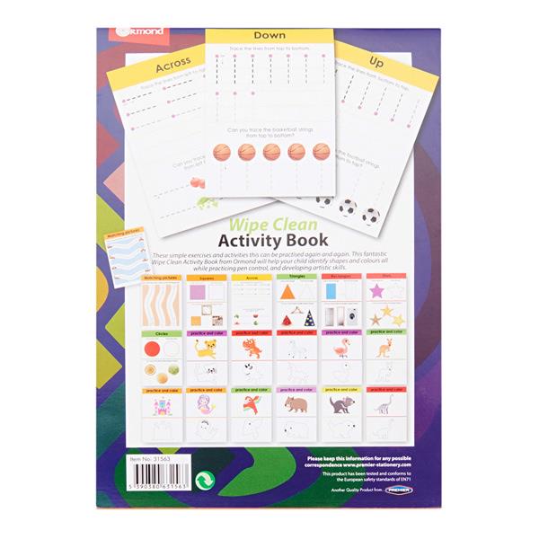 Wipe Clean Activity Book Dot to Dot