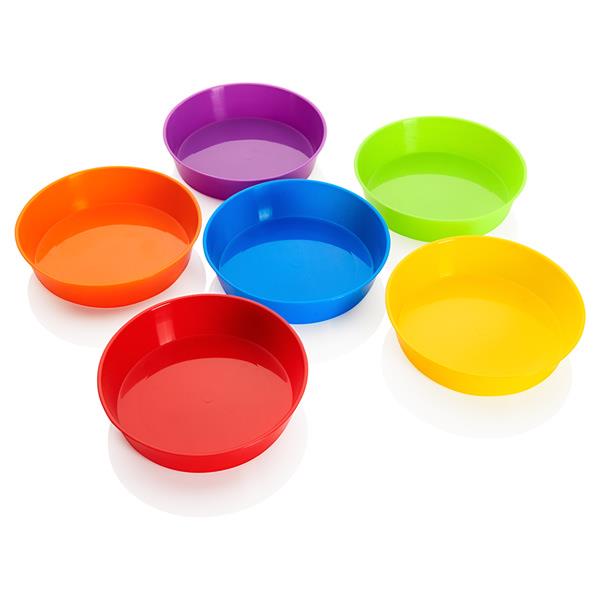 Sorting Bowls Round - Asst Colours