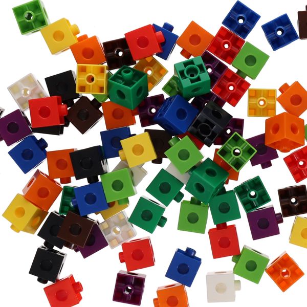 Linking Maths Cubes - Pack of 100