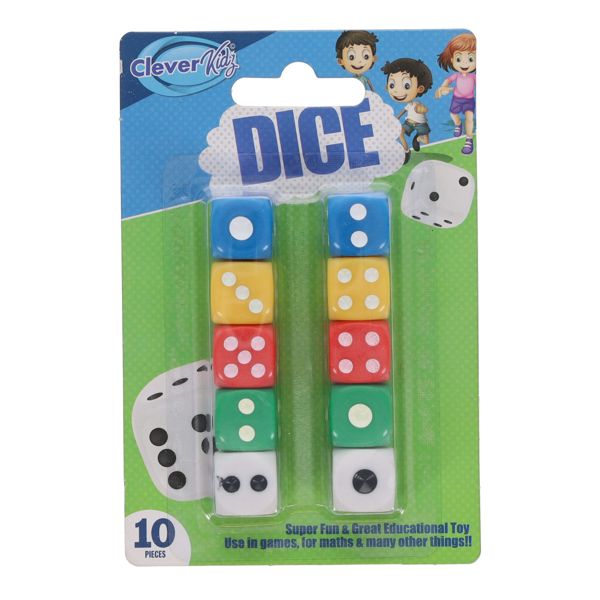 Assorted Dice - Pack of 10