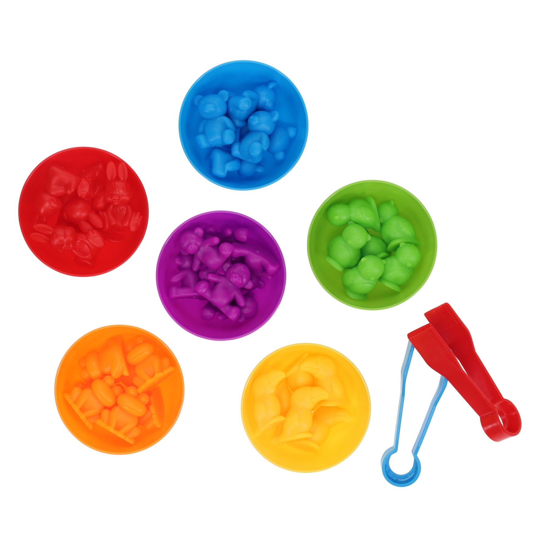 Sorting Game - Rainbow Animals