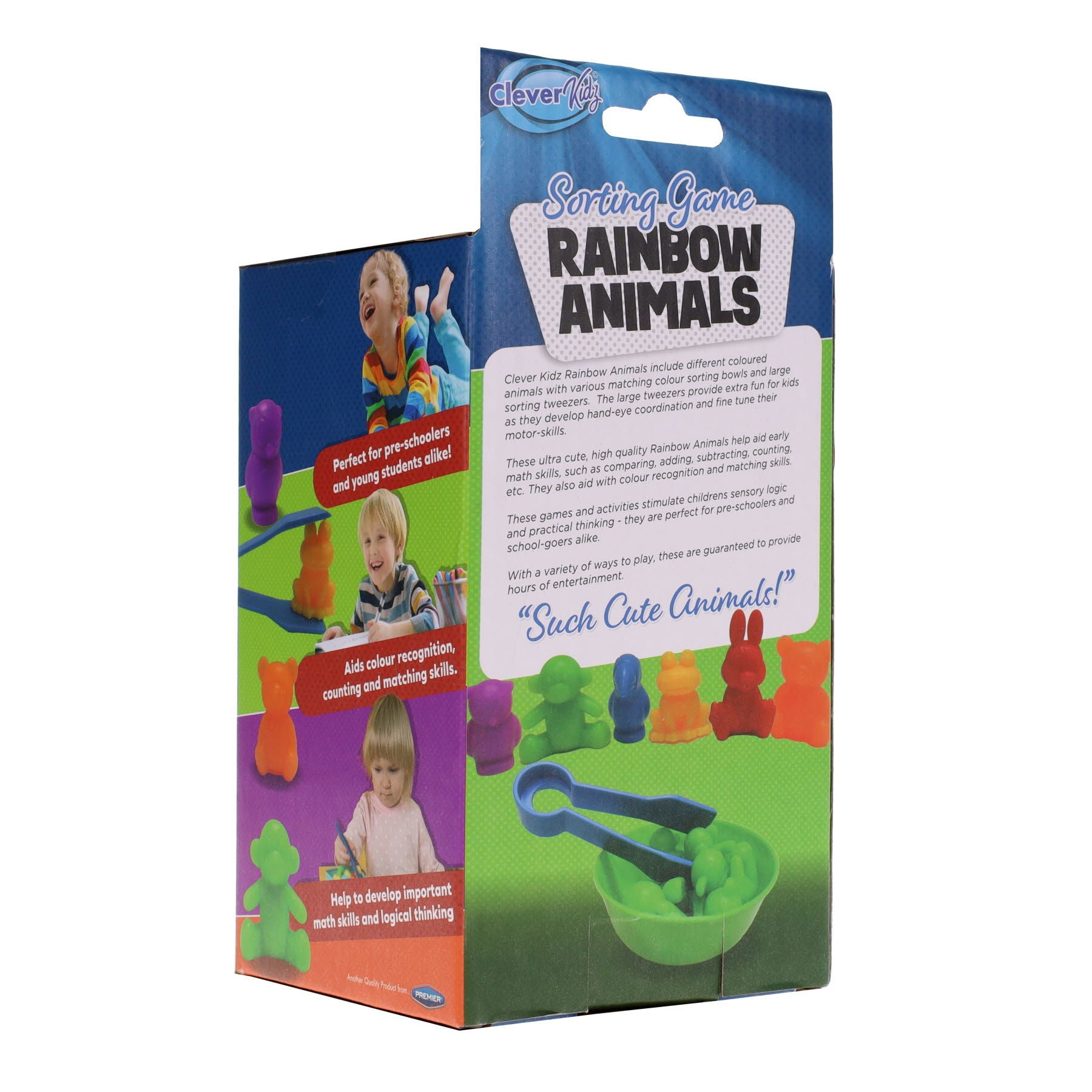 Sorting Game - Rainbow Animals