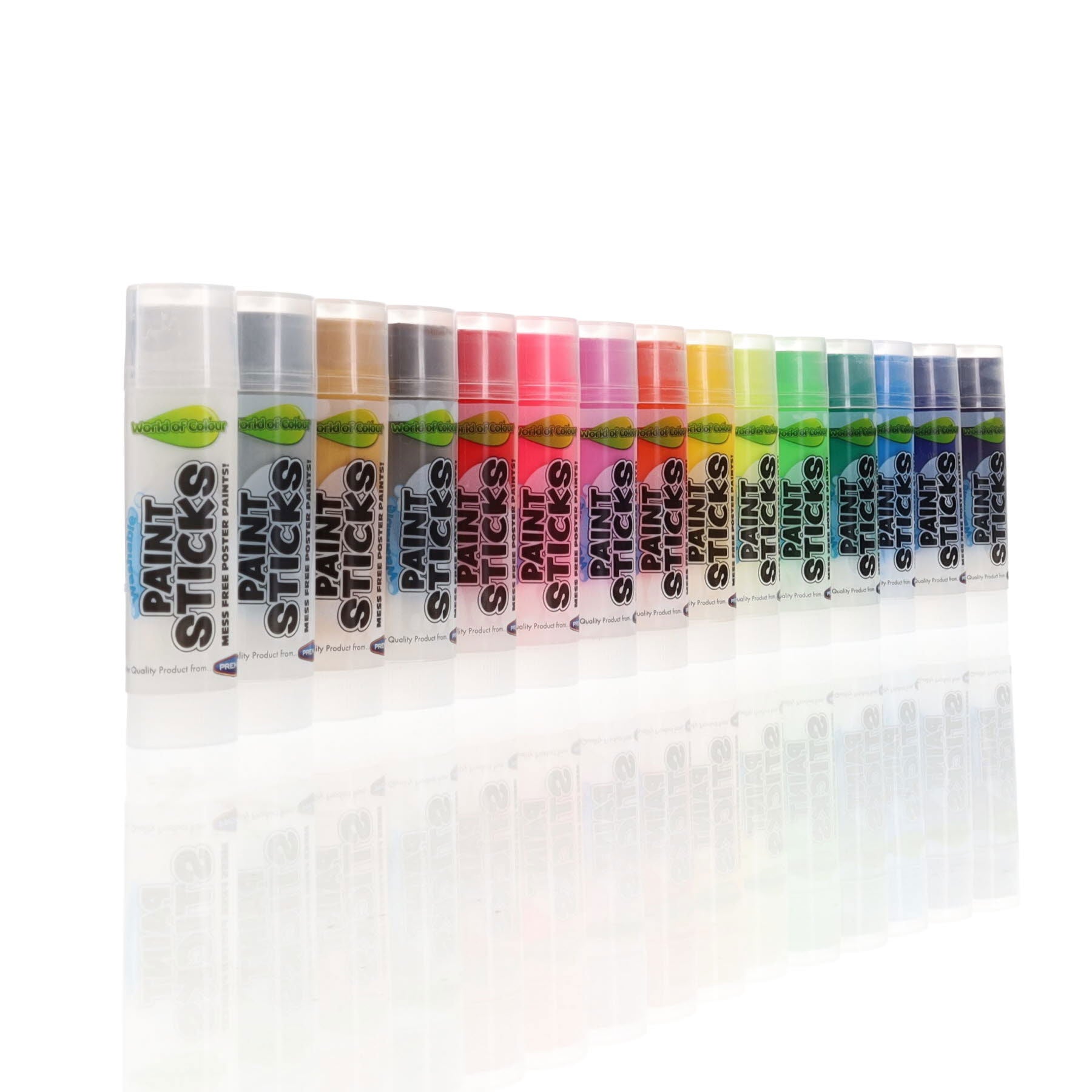 Washable paint sticks
