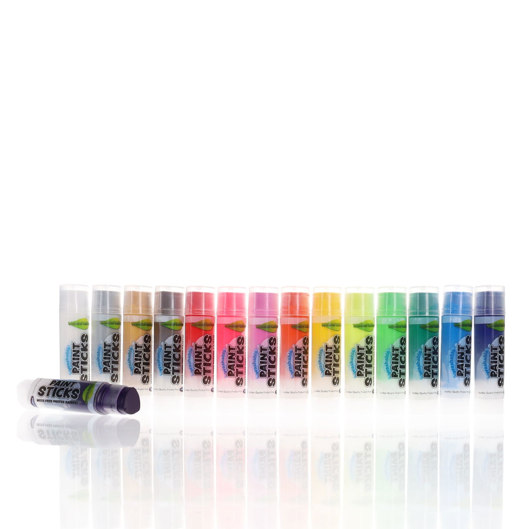 Washable paint sticks