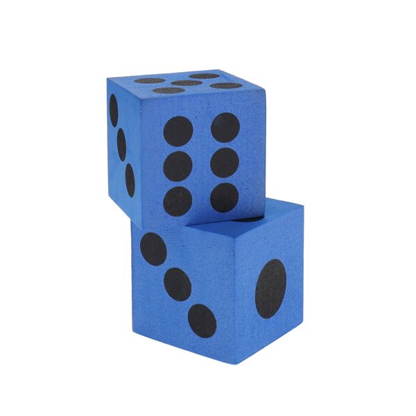 Clever Kidz Pkt2 Learn And Play Giant Dice