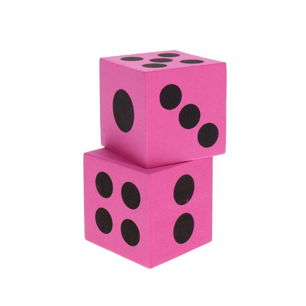 Clever Kidz Pkt2 Learn And Play Giant Dice