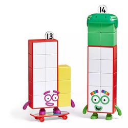 Numberblocks Thirteen and Fourteen Figure Pack