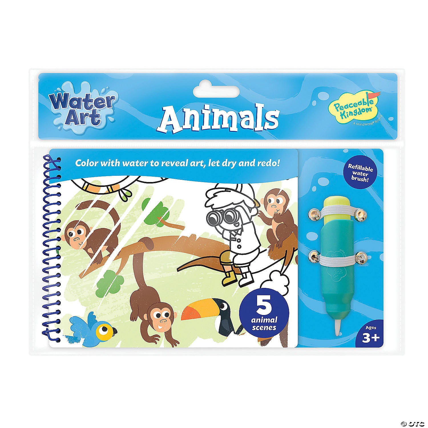 Water Art Book: Animals