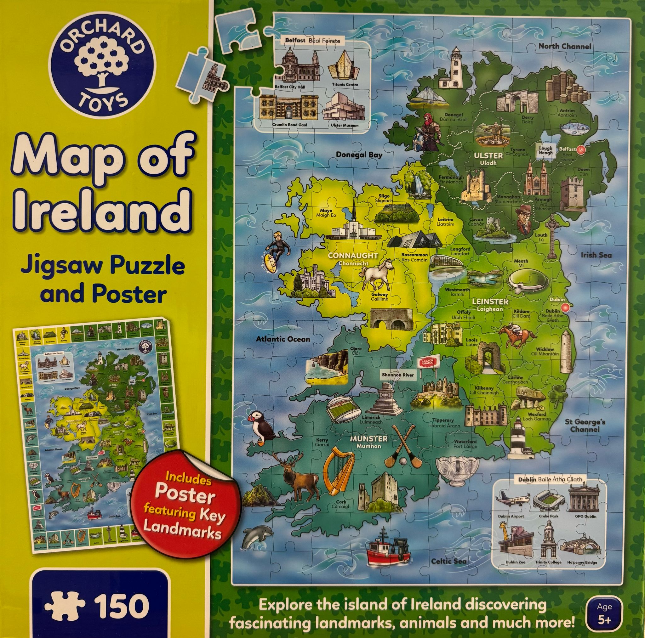 Map of Ireland Orchard Toys