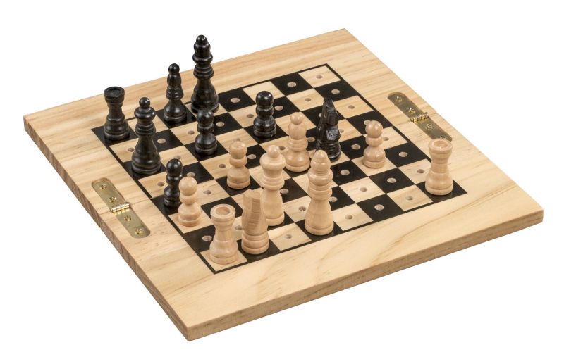 Wooden Travel Chess Set