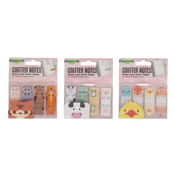 World Of Colour Critter Notes