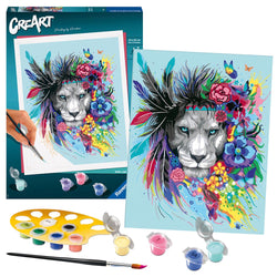 Ravensburger CreArt - Boho Lion