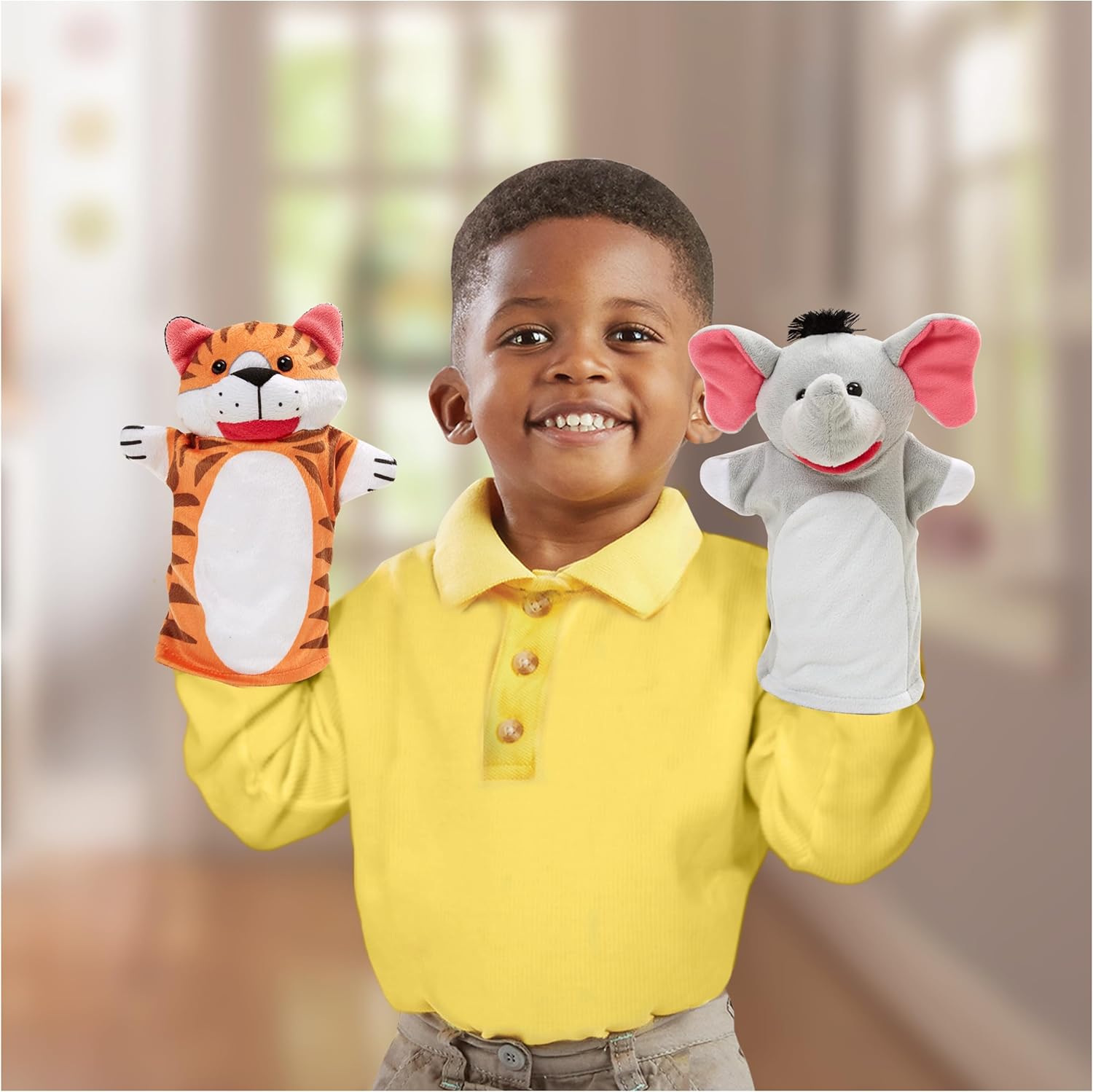 Zoo Friends Hand Puppets Melissa & Doug