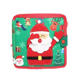 Montessori Busy Board Book Christmas