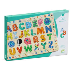 Wooden Alphabet Jigsaw Puzzle