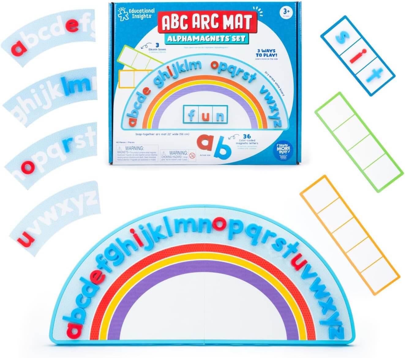 ABC Arc Mat AlphaMagnets Set – Educational Insights