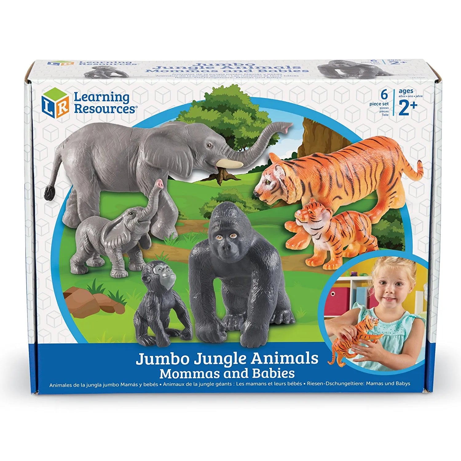 Jumbo Jungle Animals - Mommas and Babies