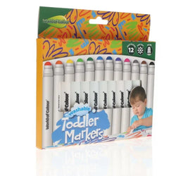 World Of Colour Pack of 12 Washable Toddler Markers