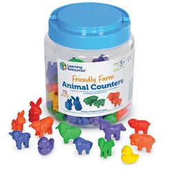 Learning Resources Friendly Farm Animal Counters