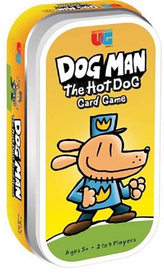 Dog Man Hot Dog Card Game Tin