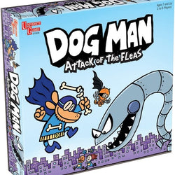 Dog Man Board Game Attack of The Fleas