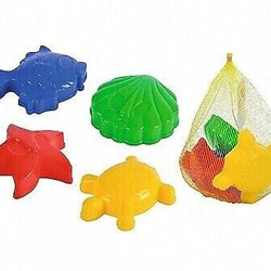 Sand Moulds Sea Creatures 4 Piece