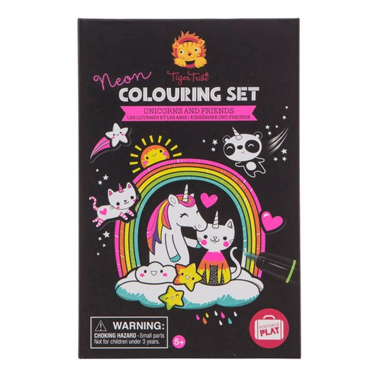 Colouring Set – Unicorn and Friend