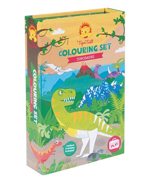 Colouring Set – Dinosaurs