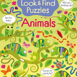 Look and Find Puzzles On the Animals