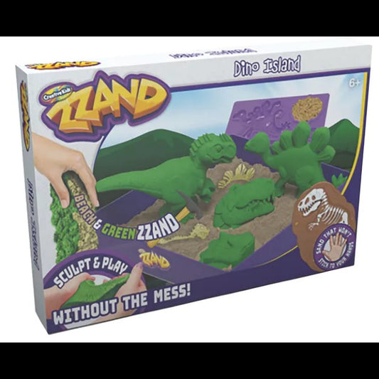 Zzand Dino Island Sensory Sand Set