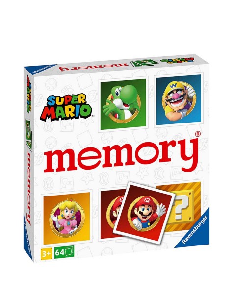 Mario Memory Match Super Mario Memory Game - Ravensburger