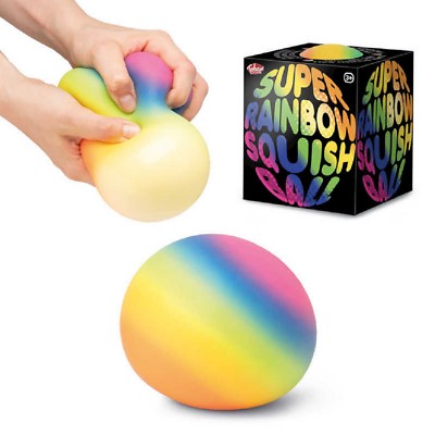 Super Rainbow Squish Ball Tobar