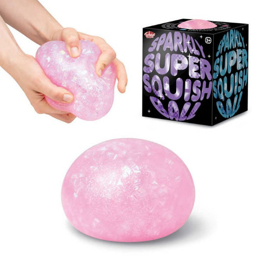 Sparkly Super Squish Ball Tobar