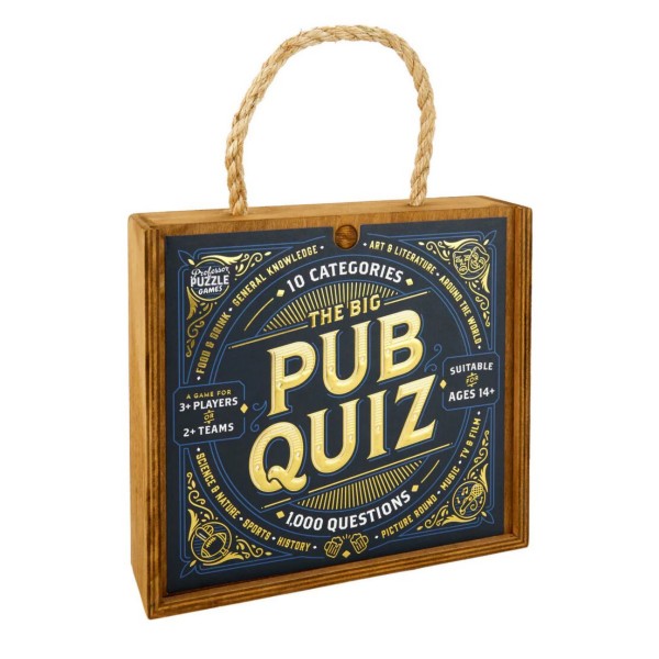 The Big Pub Quiz Fun Trivia Game Night Quiz