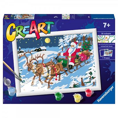 CreArt Paint by Numbers - The Night Before Christmas - Ravensburguer