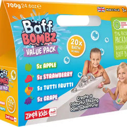 20 x Bath Bombs Value Pack Baff Bombz