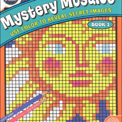 Colour By Number Mystery Mosaics