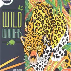 Colour By Number: Wild Wonders