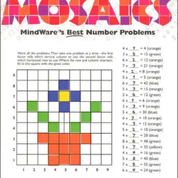 Multiplication Math Mosaics