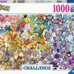 Jigsaw Puzzle Challenge - Pokemon - 1000 Pieces Puzzle