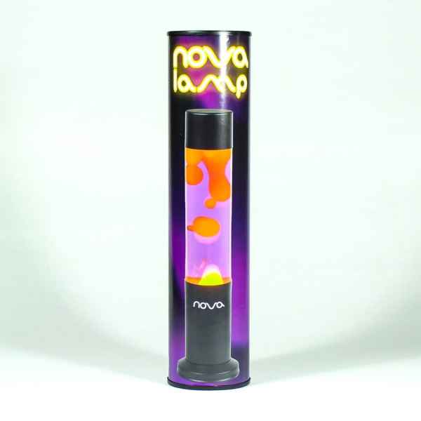 Lava Lamp Purple with Red Wax