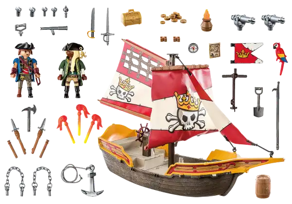 Playmobil Small Pirate Ship 71418